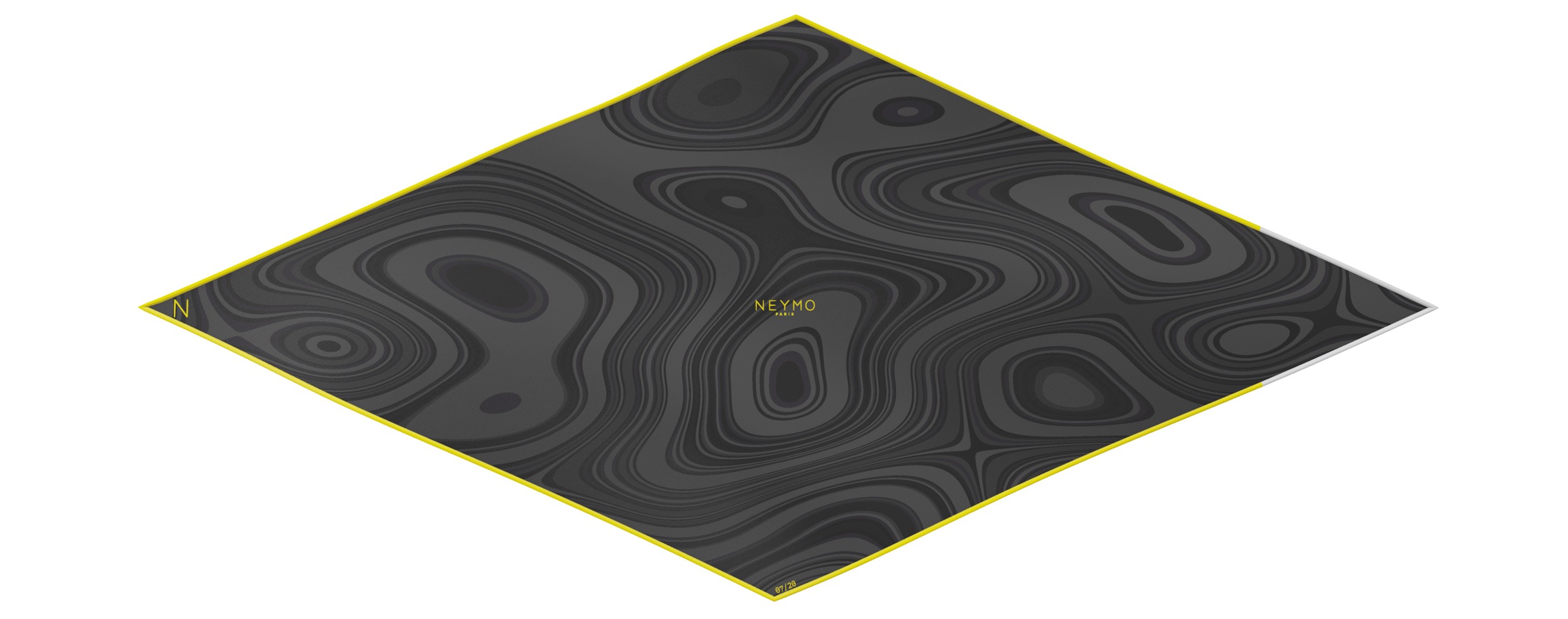 "Les vagues" dart 80 scarf