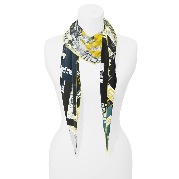 "Silk-Bots" arrow 200 scarf