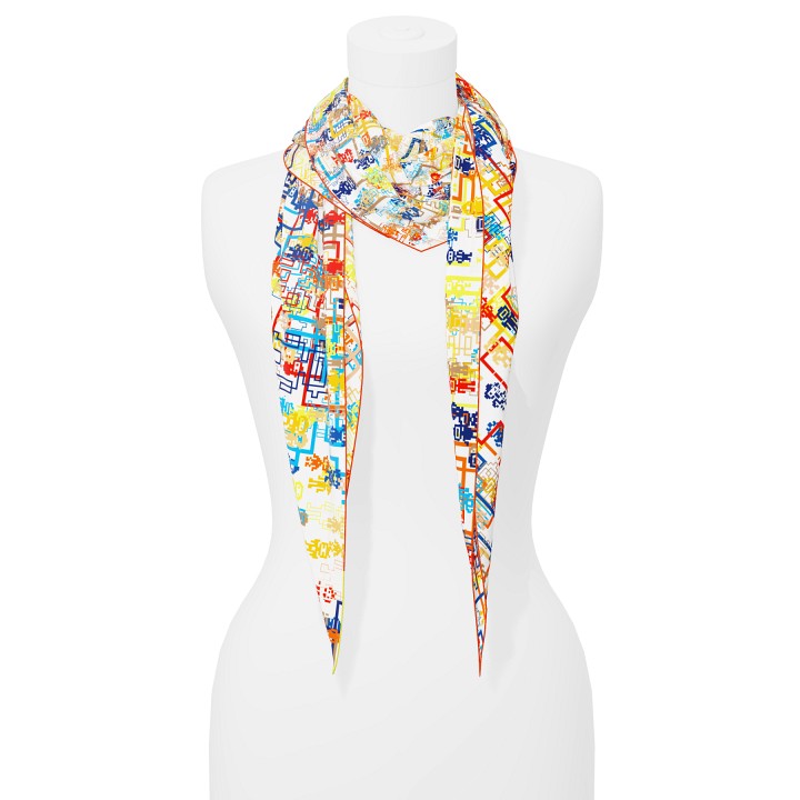 "Silk-Bots" arrow 200 scarf