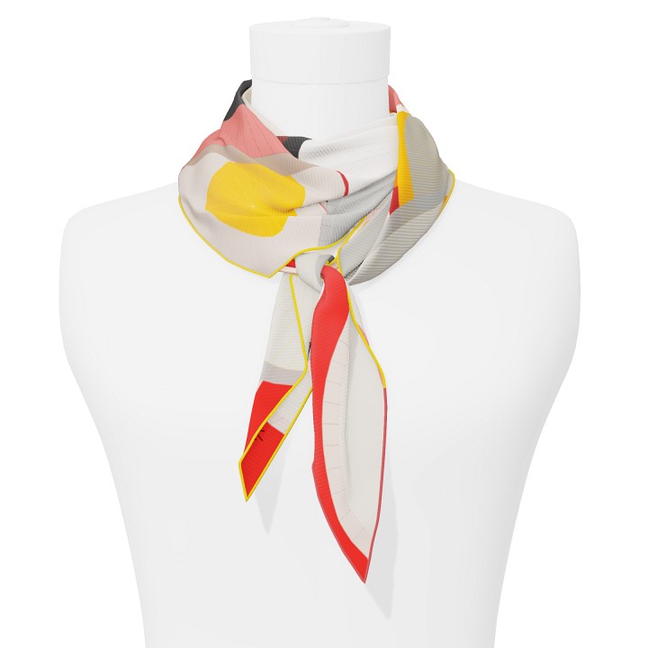 "Les ombrelles" arrow 140 scarf