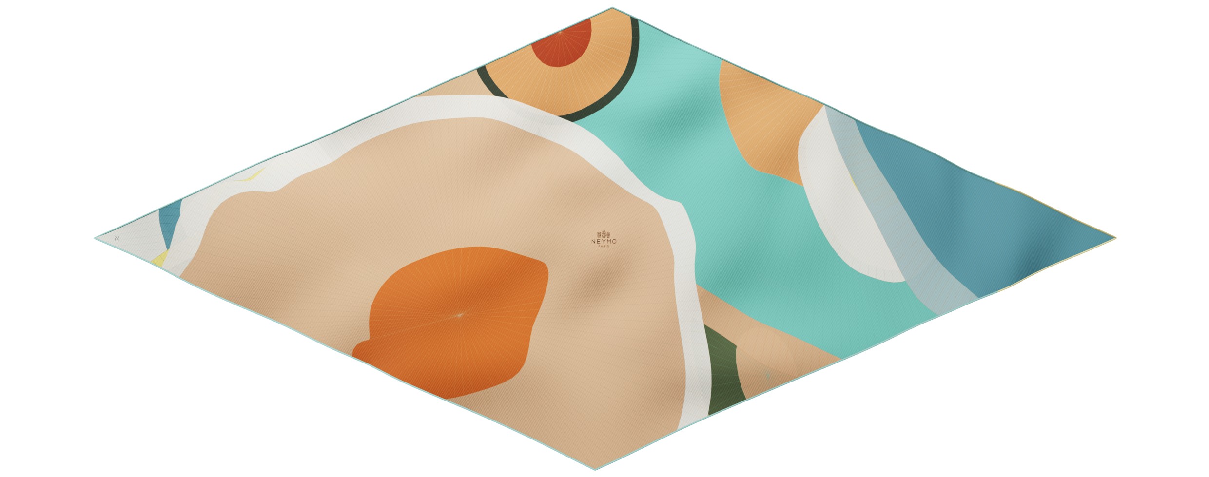 "Les ombrelles" giant arrow 200 scarf