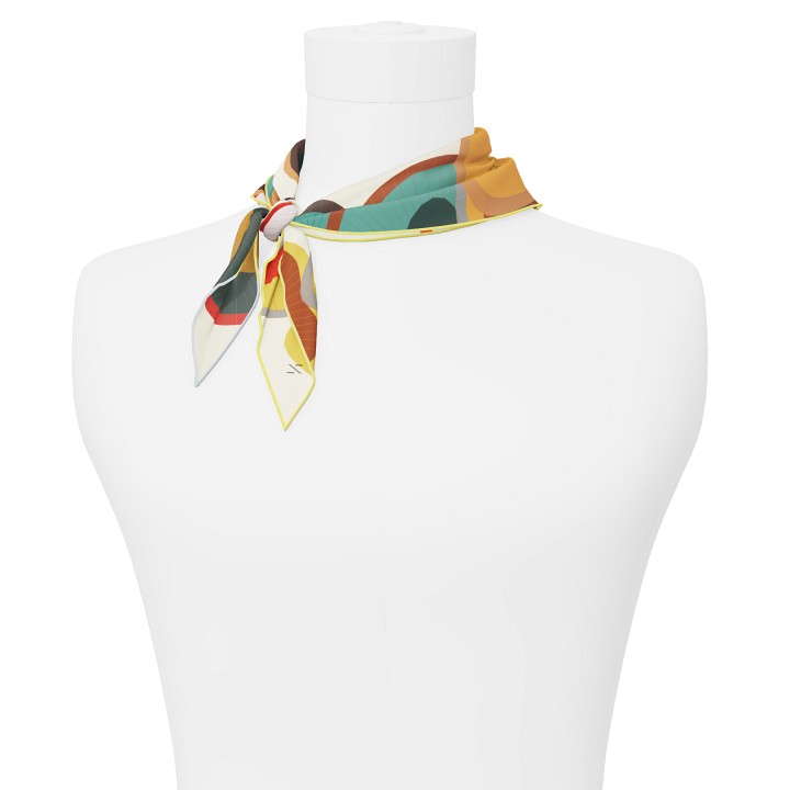 "Les ombrelles" dart 80 scarf