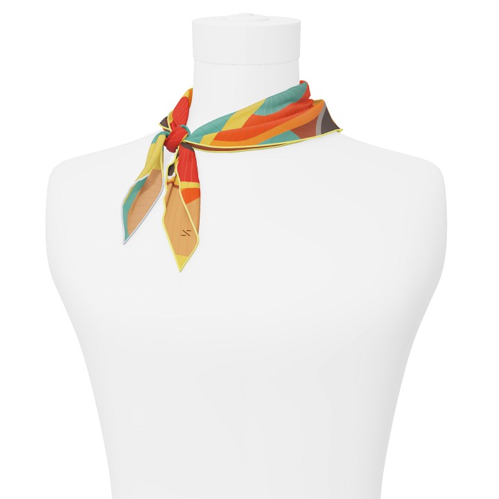 "Les ombrelles" dart 80 scarf