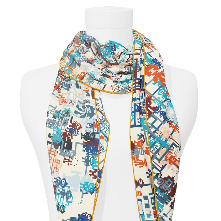 "Silk-Bots" arrow 200 scarf