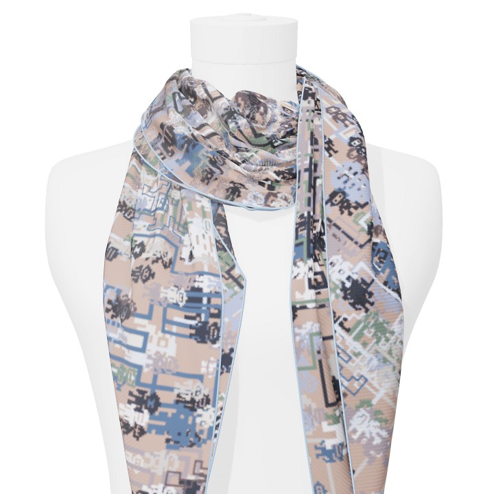 "Silk-Bots" arrow 200 scarf