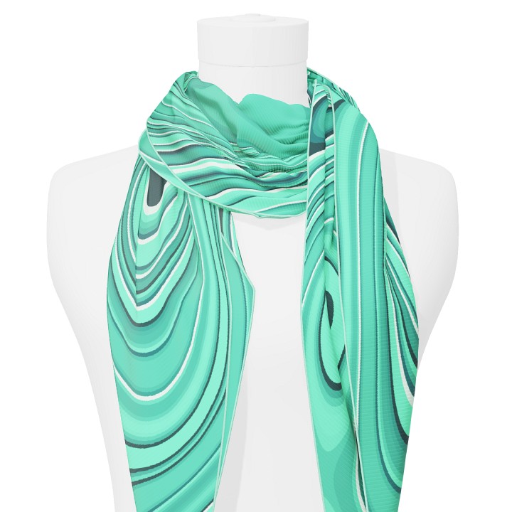 "Les vagues" giant arrow 200 scarf