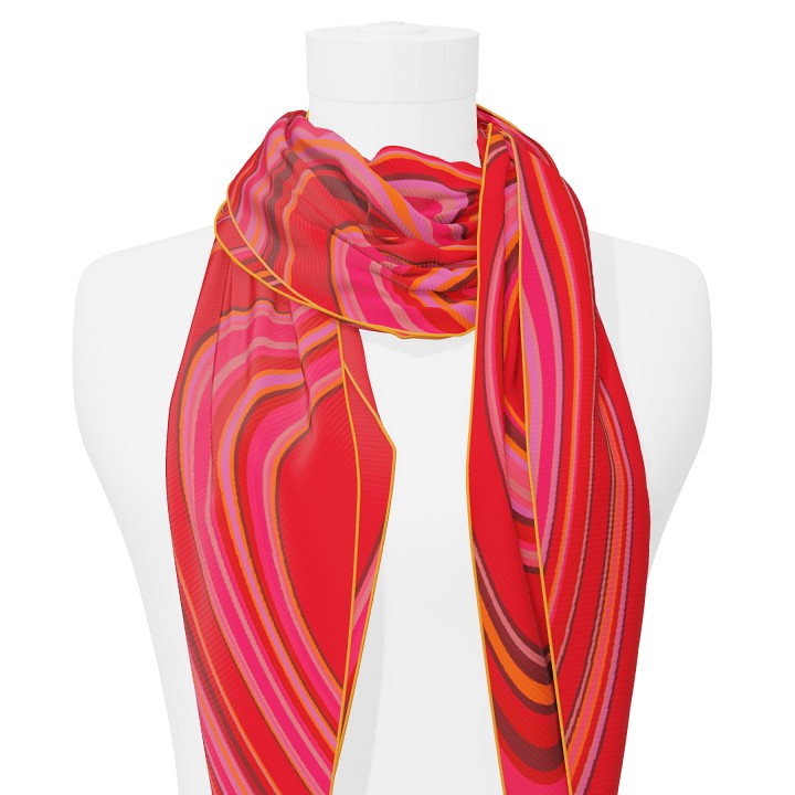 "Les vagues" giant arrow 200 scarf