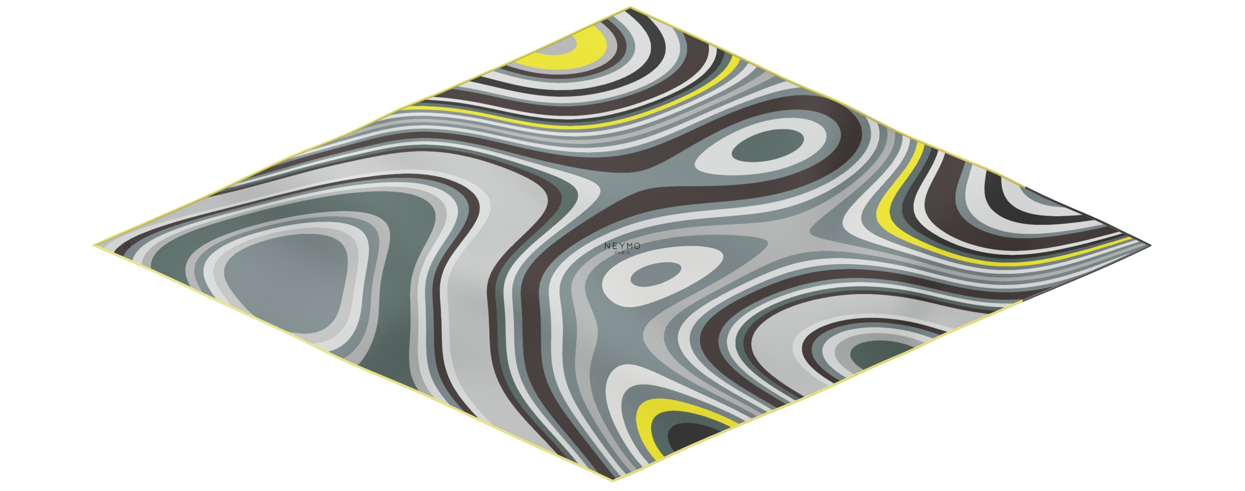 "Les vagues" arrow 140 scarf