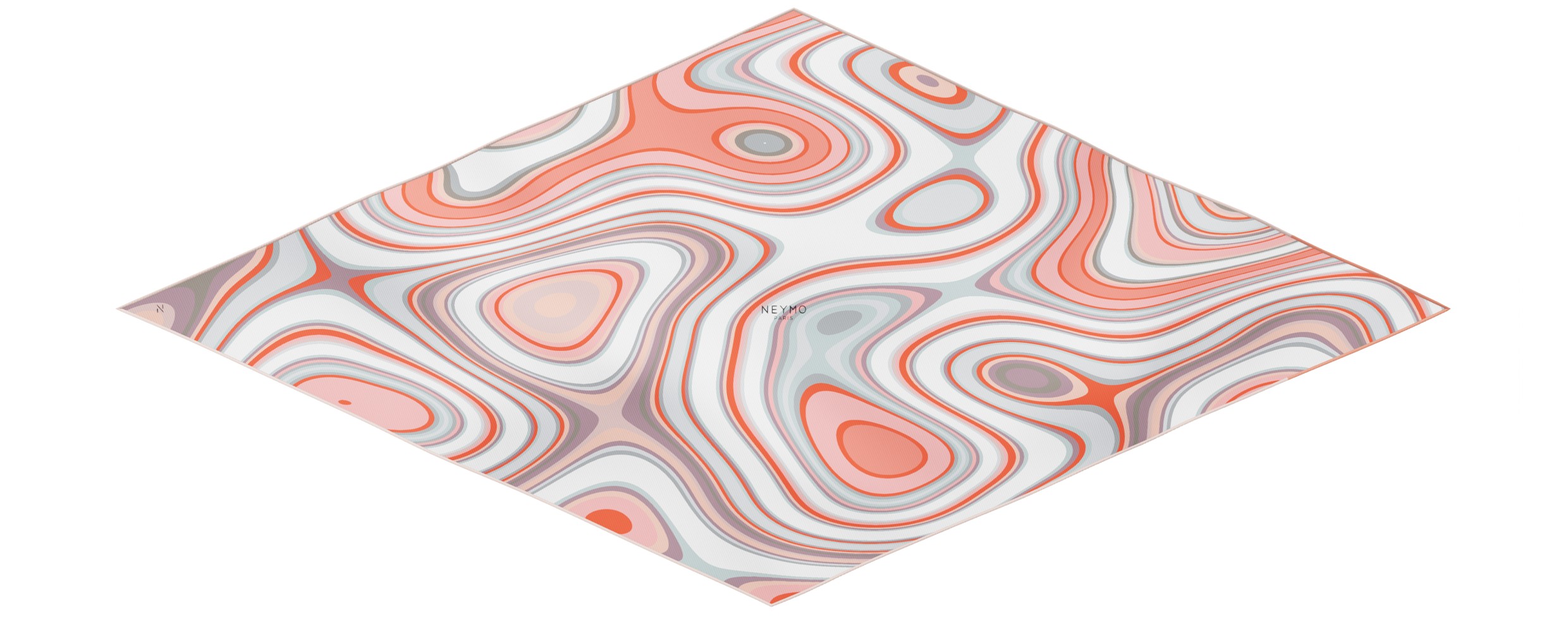 "Les vagues" arrow 140 scarf