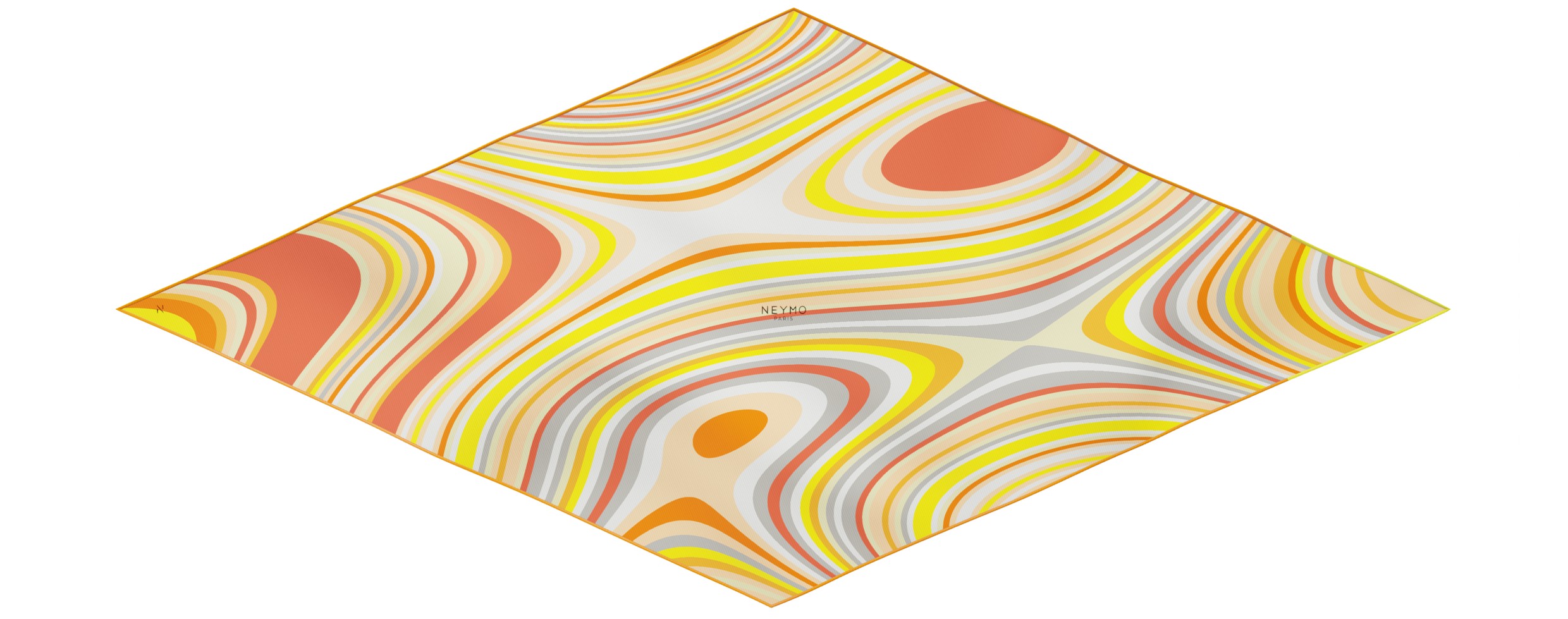 "Les vagues" arrow 140 scarf