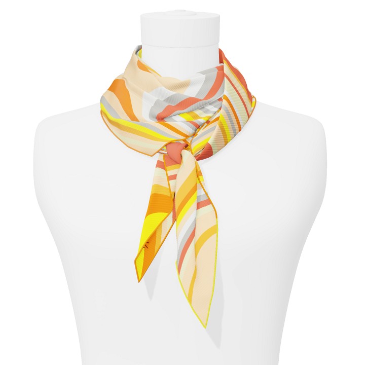 "Les vagues" arrow 140 scarf
