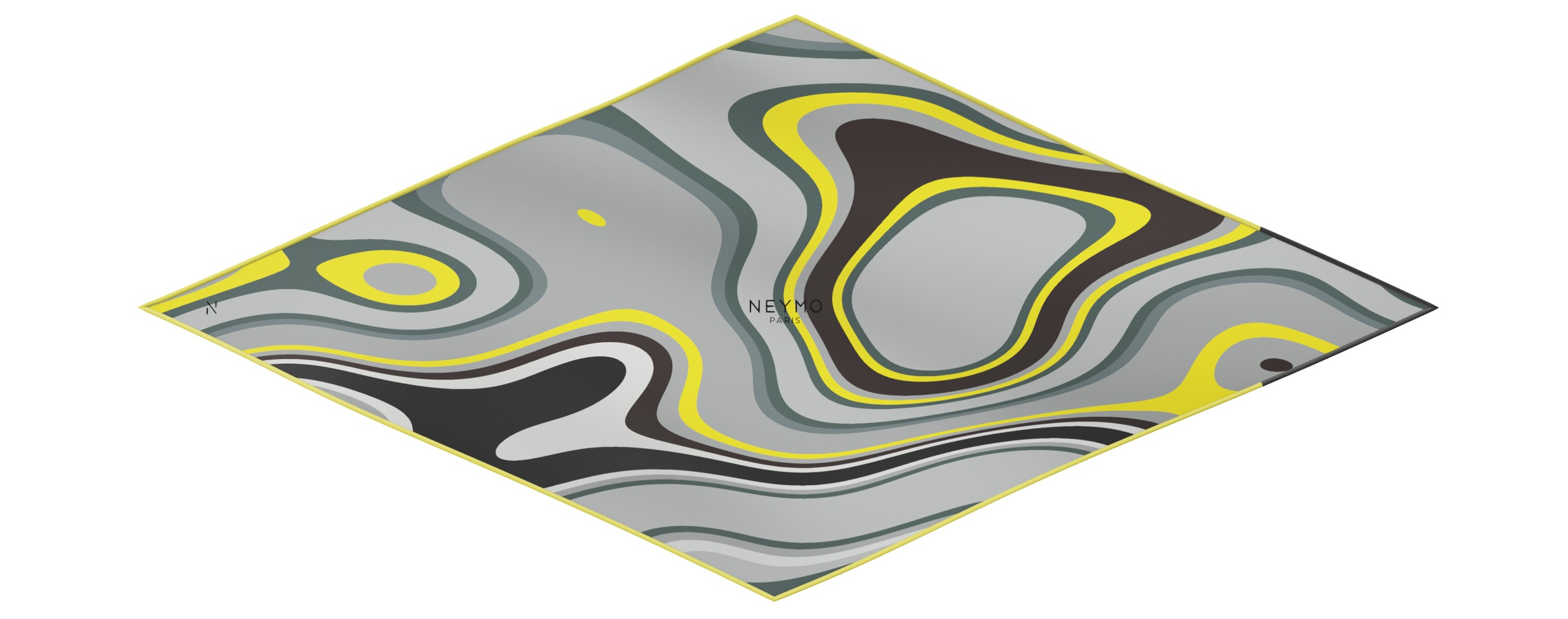 "Les vagues" dart 80 scarf