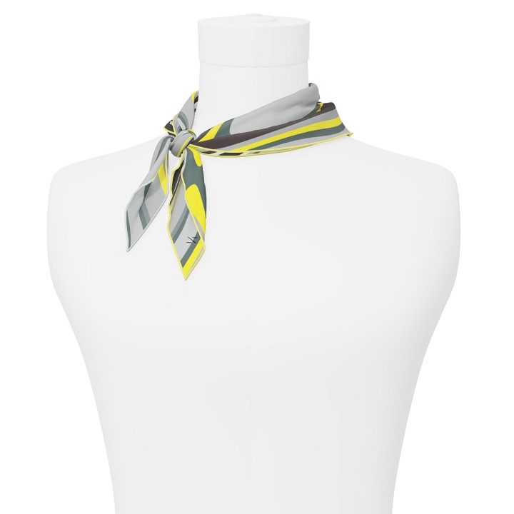 "Les vagues" dart 80 scarf