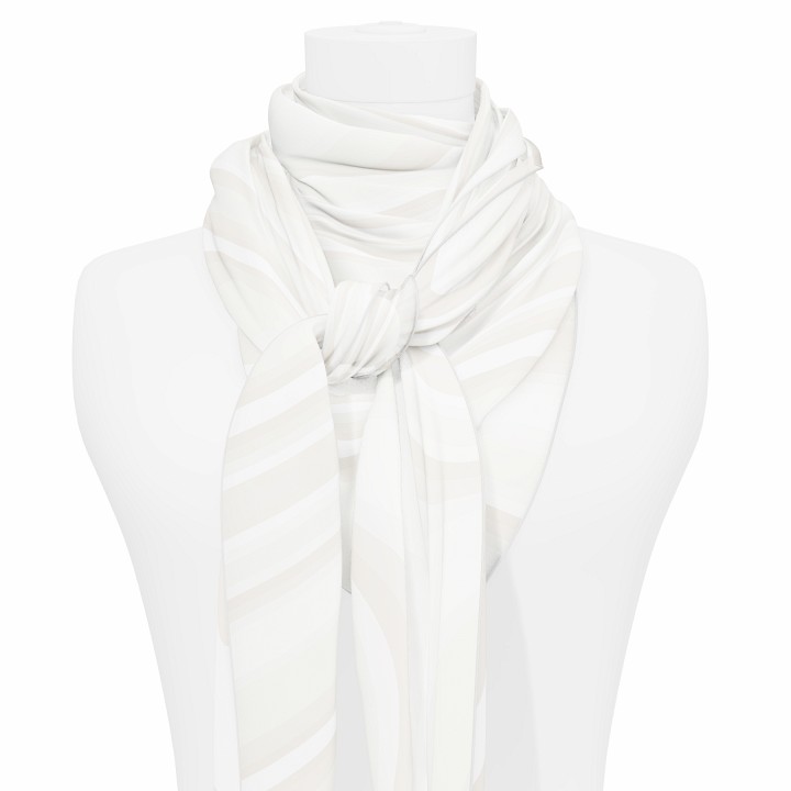 "Les vagues" giant square 130 scarf