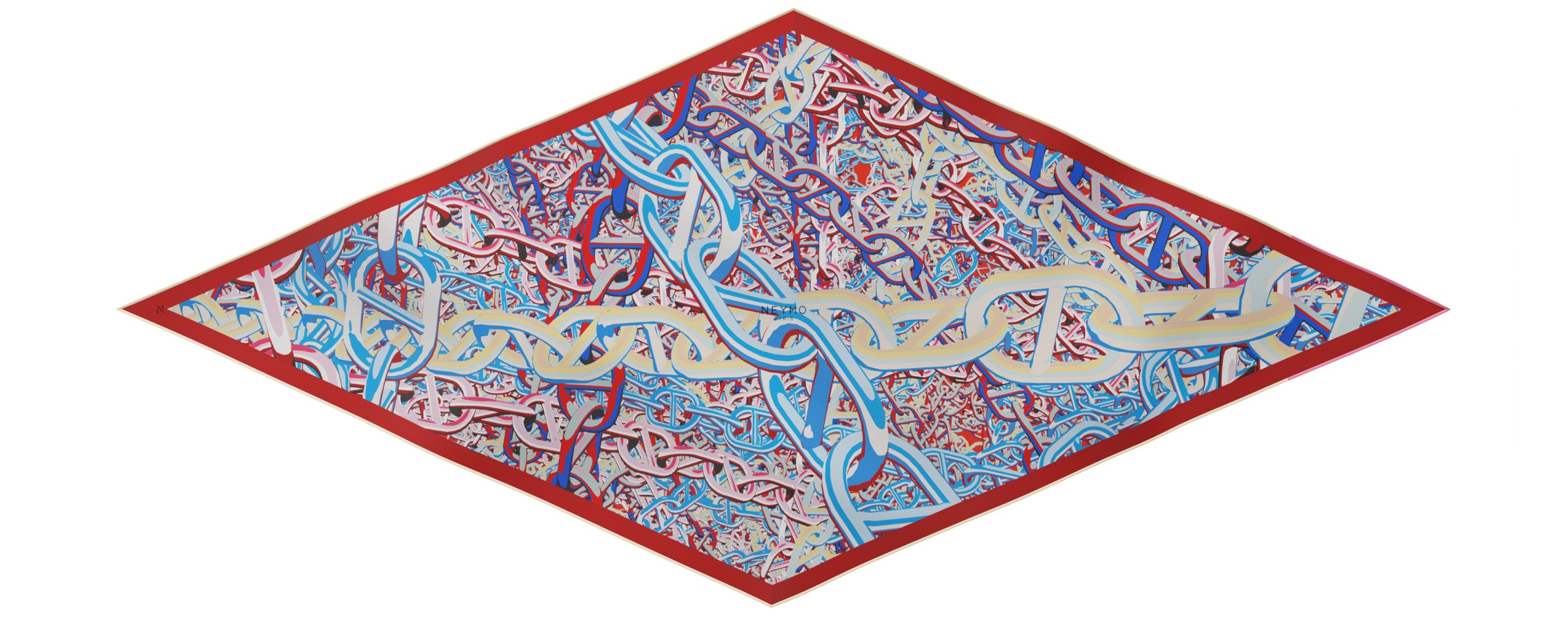 "Pop Chain" arrow 140 scarf