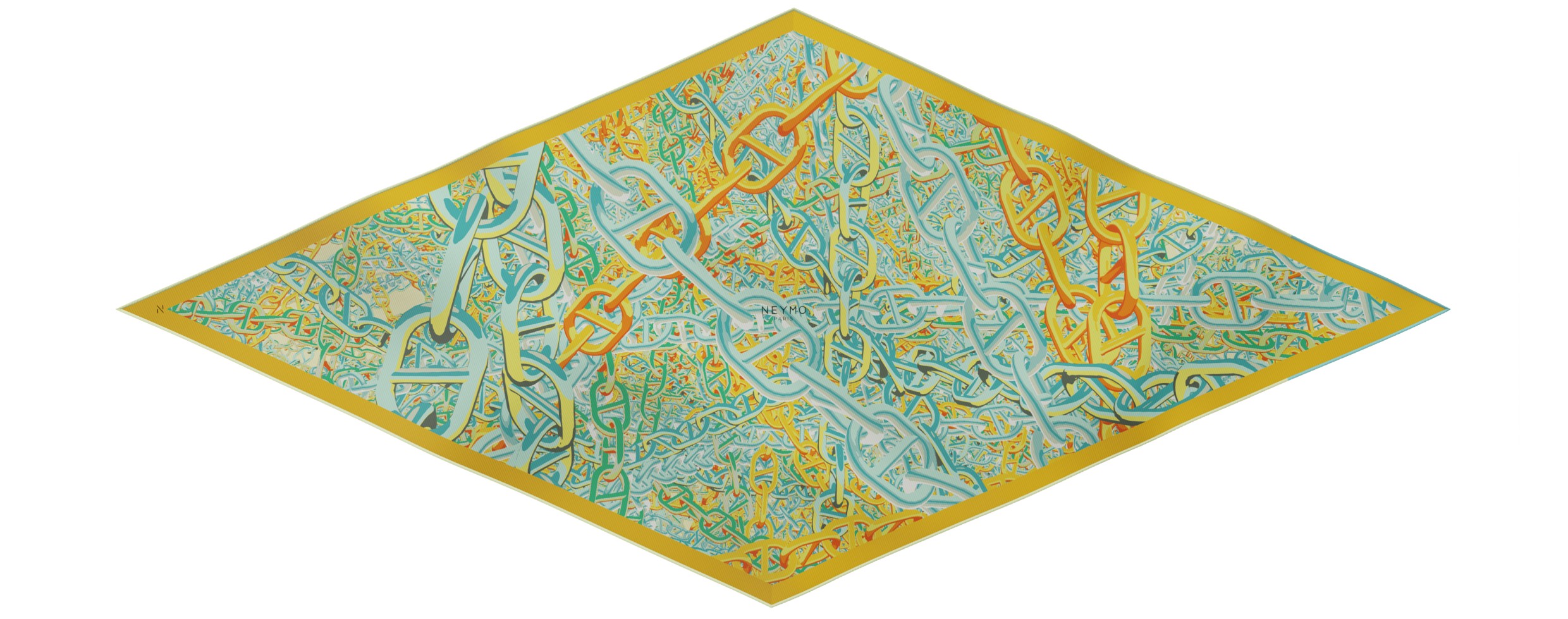 "Pop Chain" arrow 140 scarf