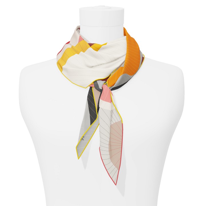 "Les ombrelles" arrow 140 scarf