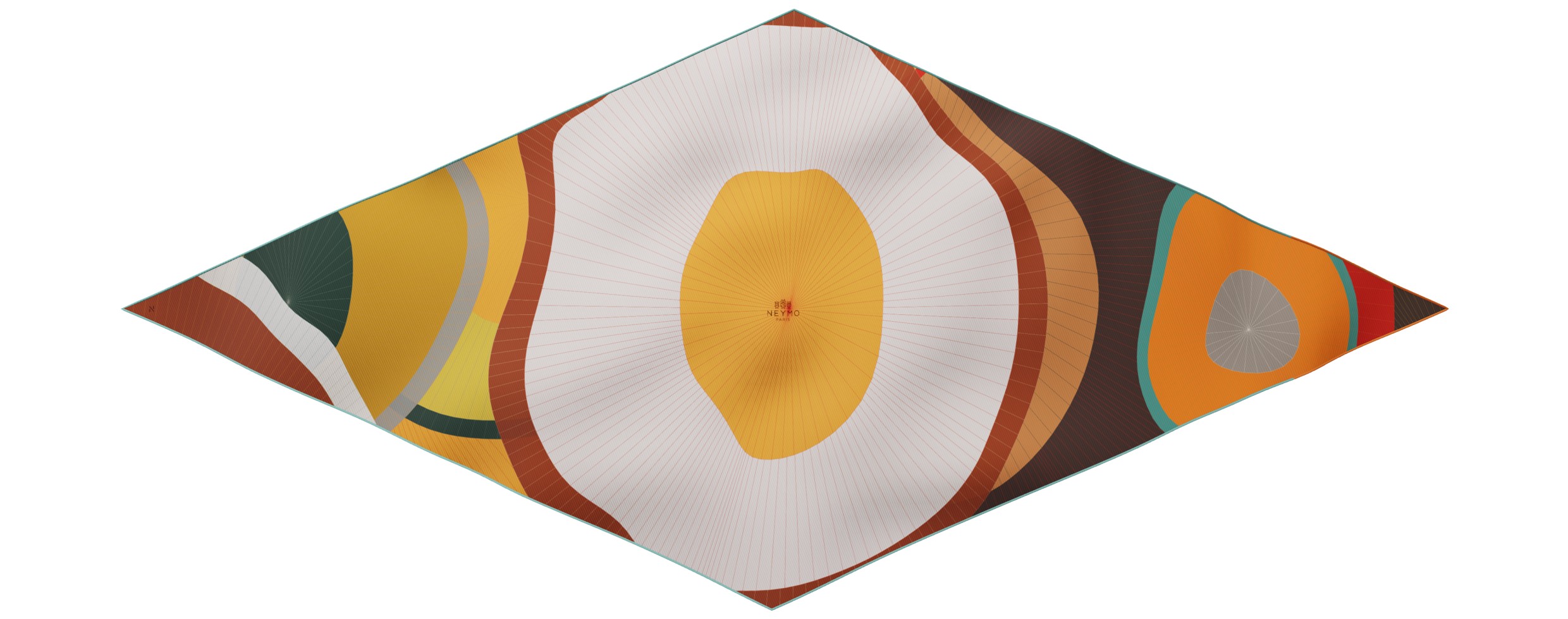 "Les ombrelles" giant arrow 200 scarf