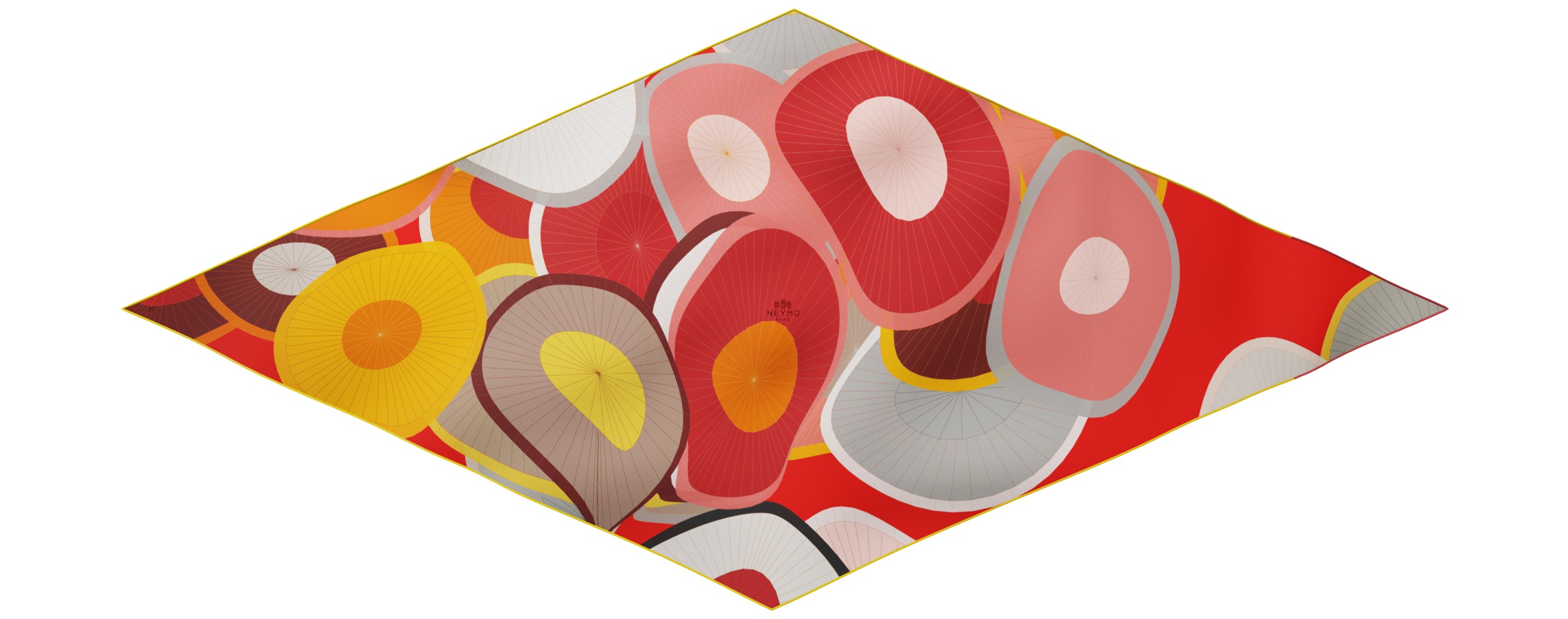 "Les ombrelles" giant arrow 200 scarf