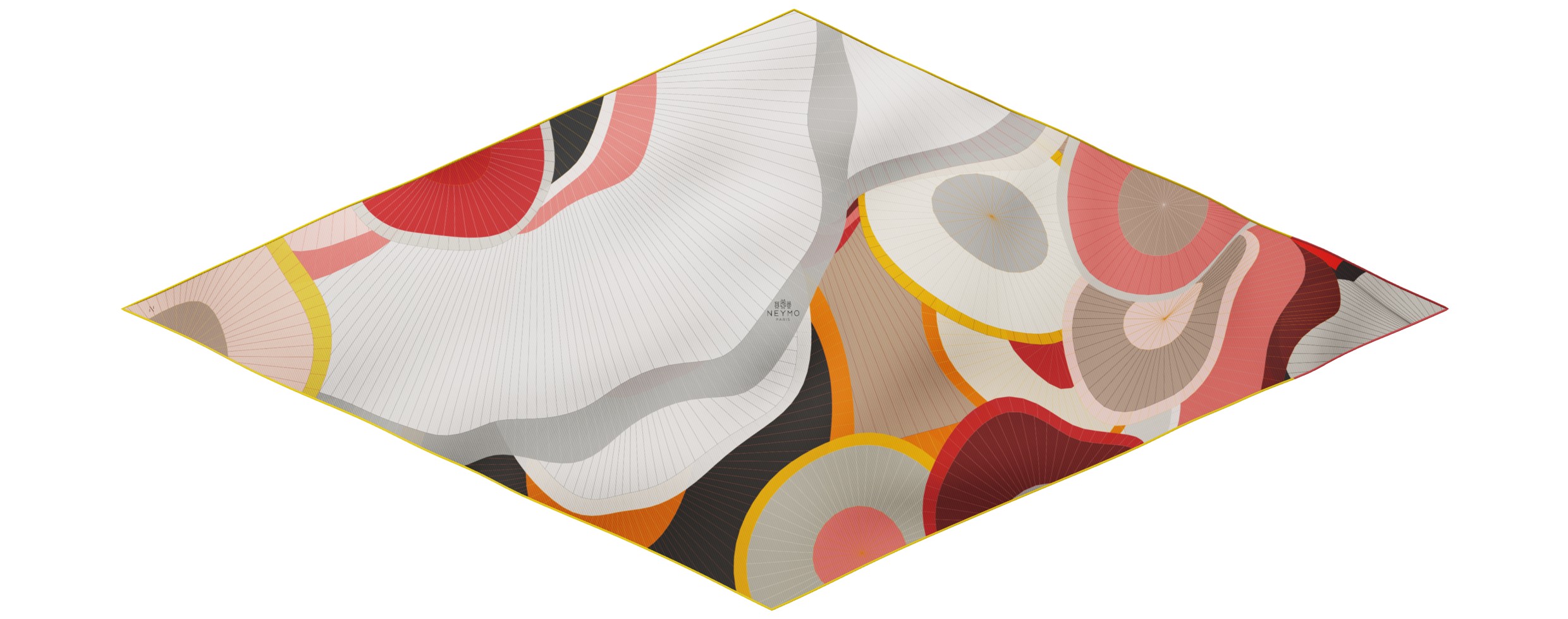 "Les ombrelles" giant arrow 200 scarf