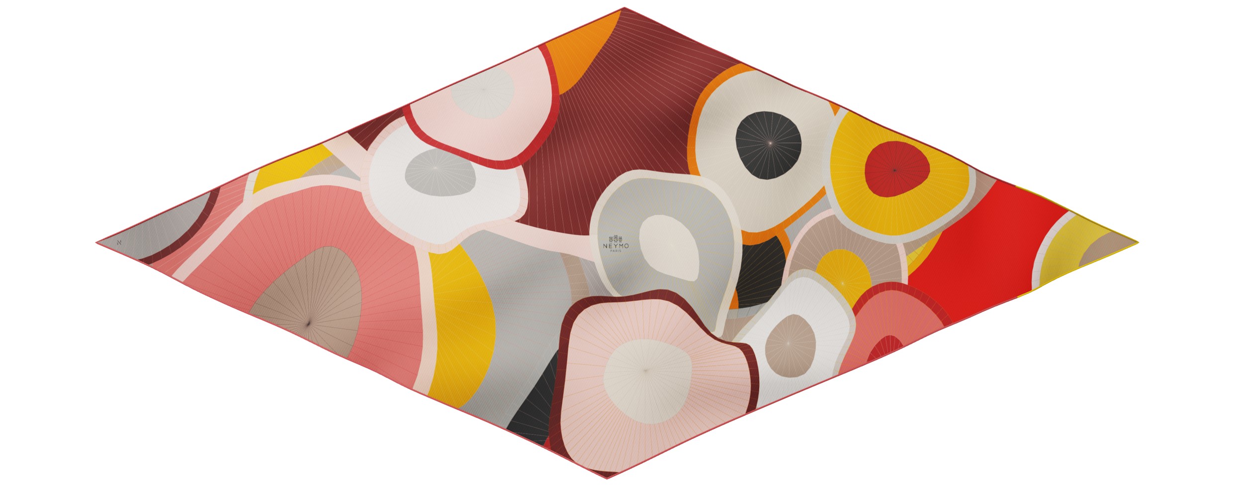 "Les ombrelles" giant arrow 200 scarf