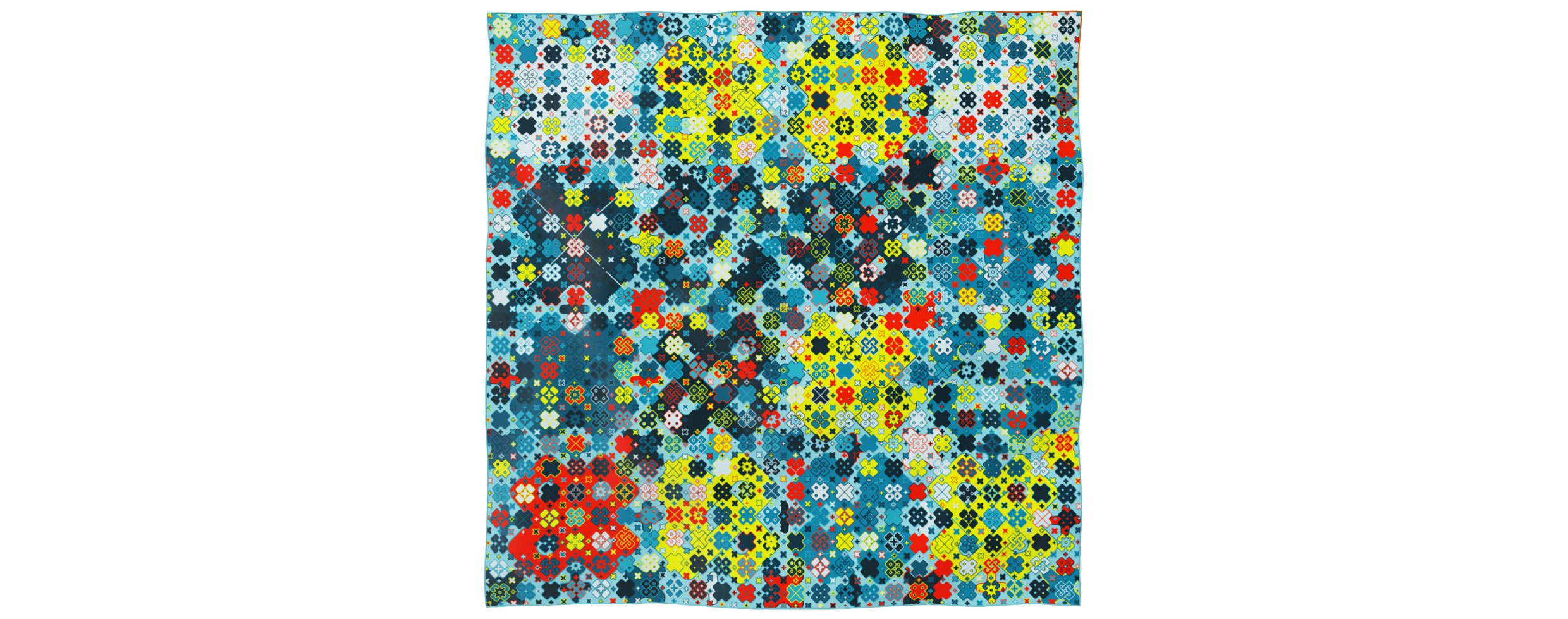 CrissCross giant square 130 scarf