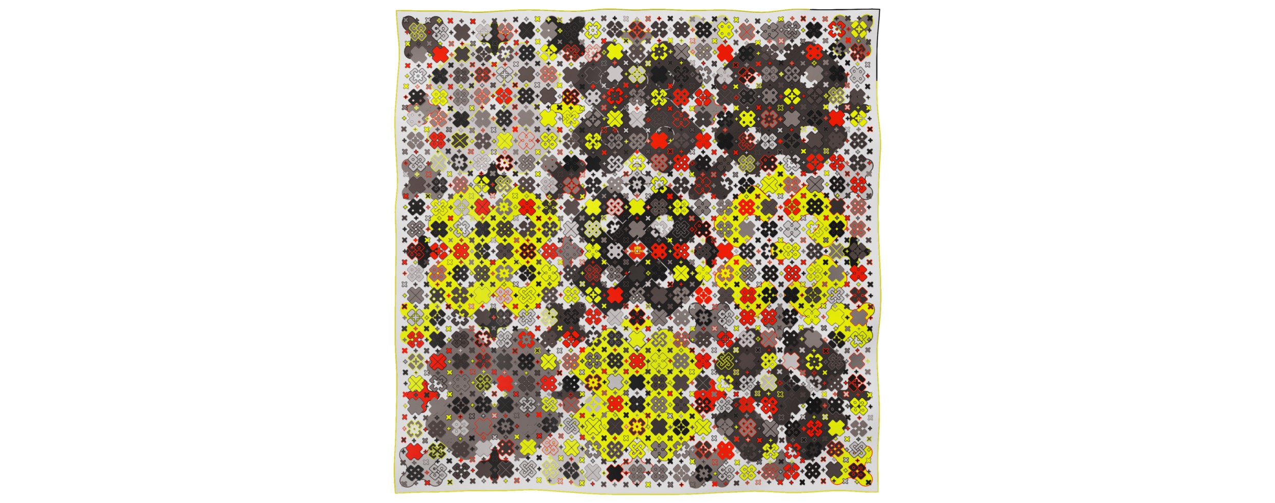 CrissCross giant square 130 scarf