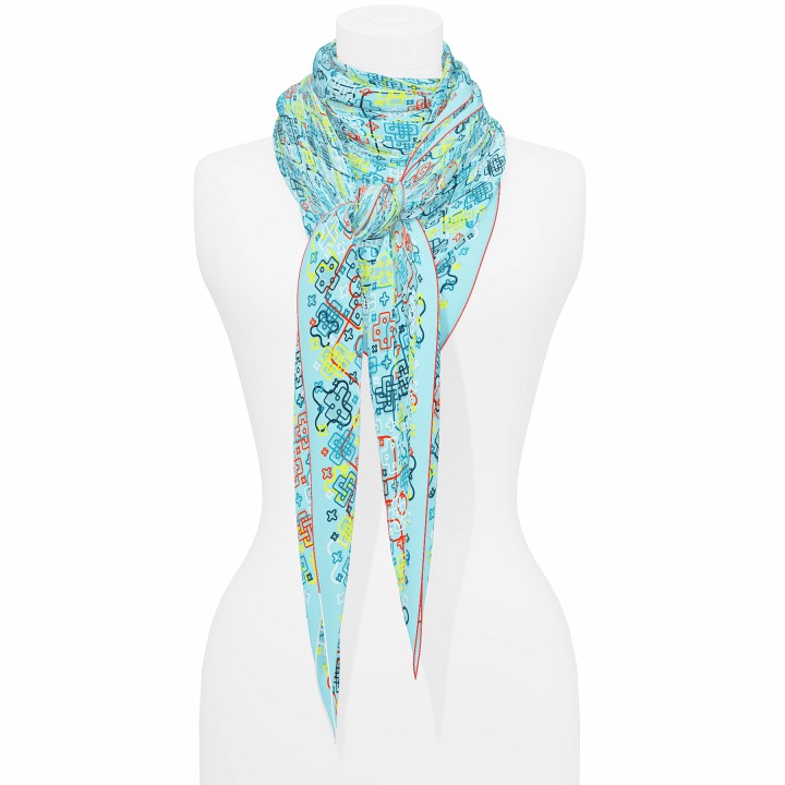 CrissCross giant square 130 scarf