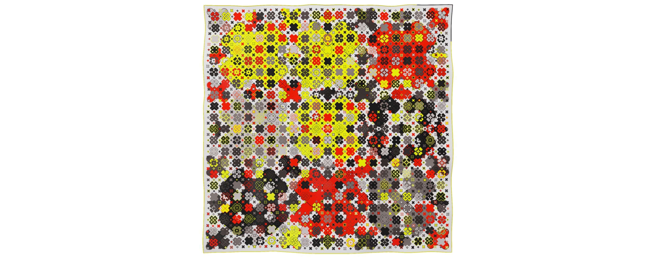 CrissCross giant square 130 scarf