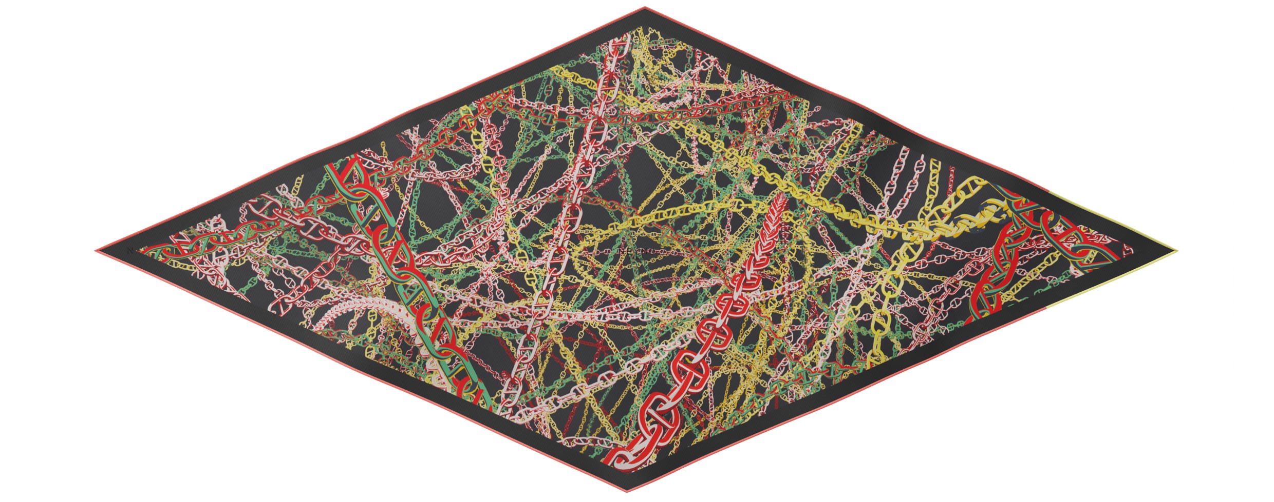 "Pop Chain" arrow 140 scarf