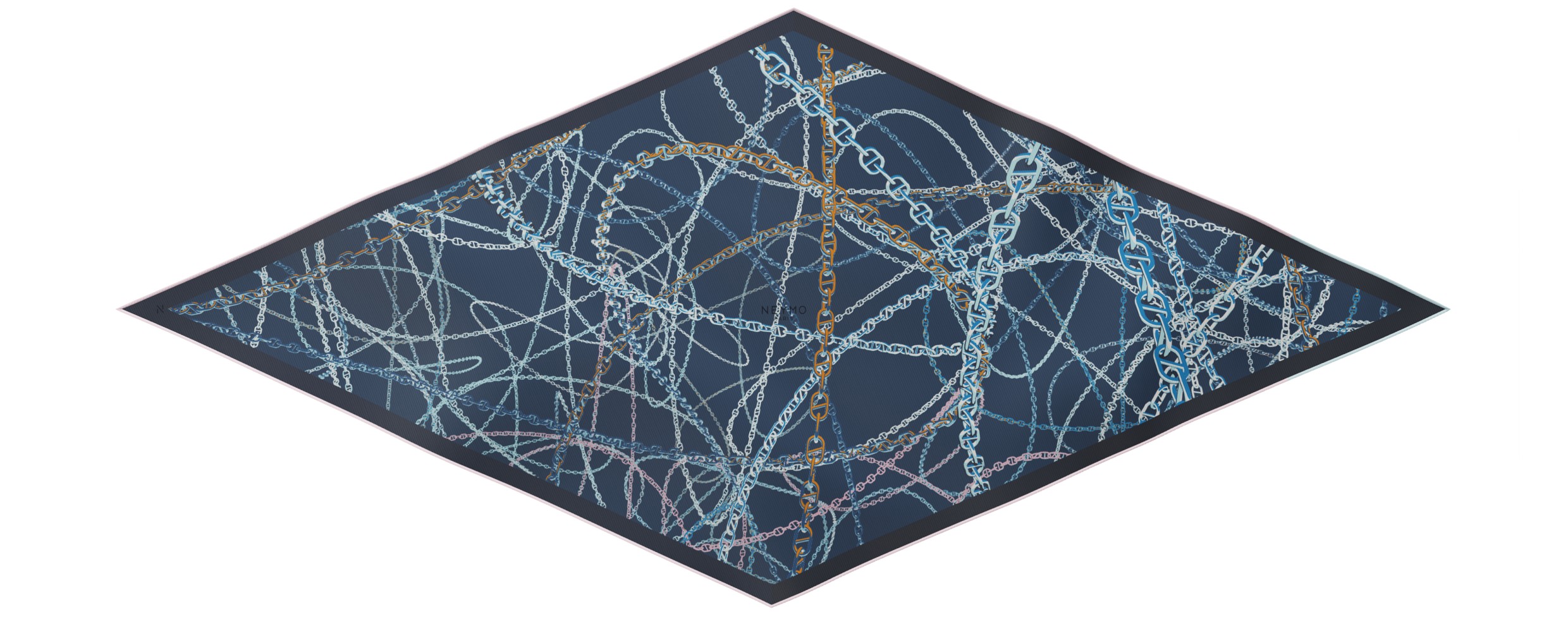 "Pop Chain" arrow 140 scarf