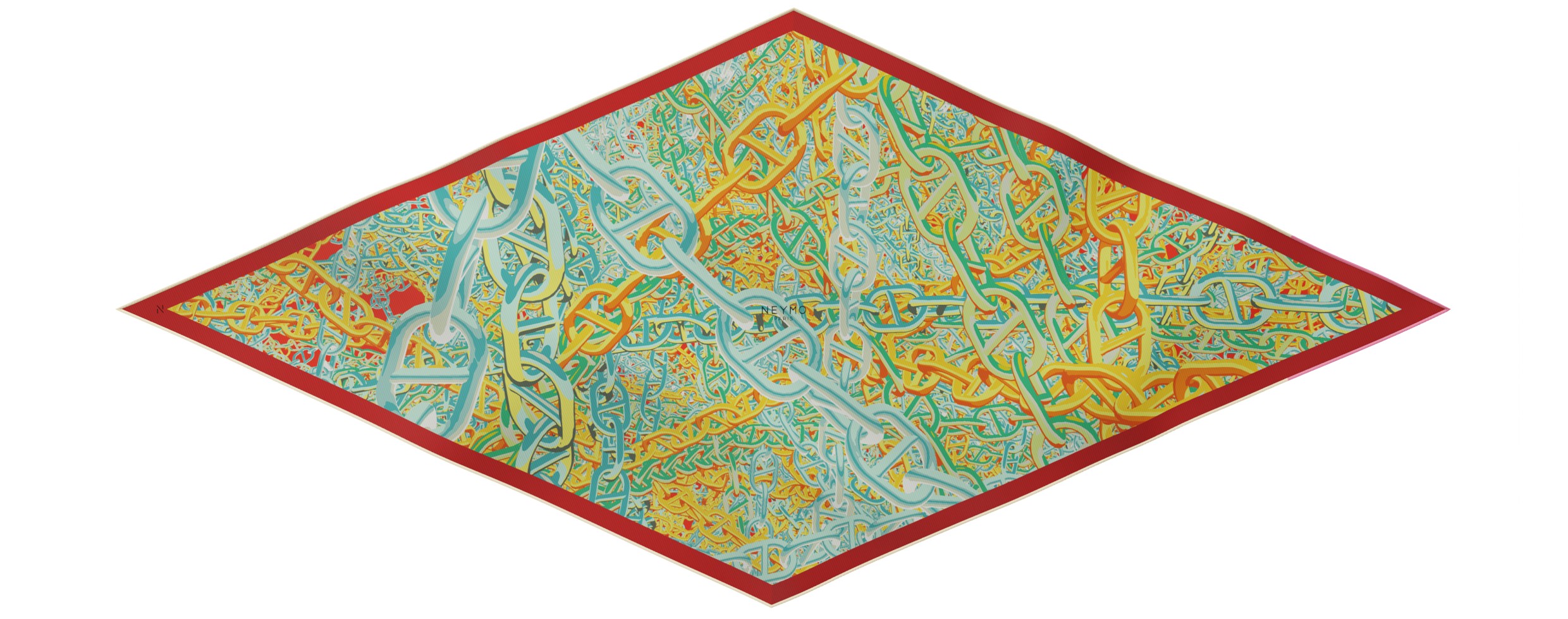 "Pop Chain" arrow 140 scarf