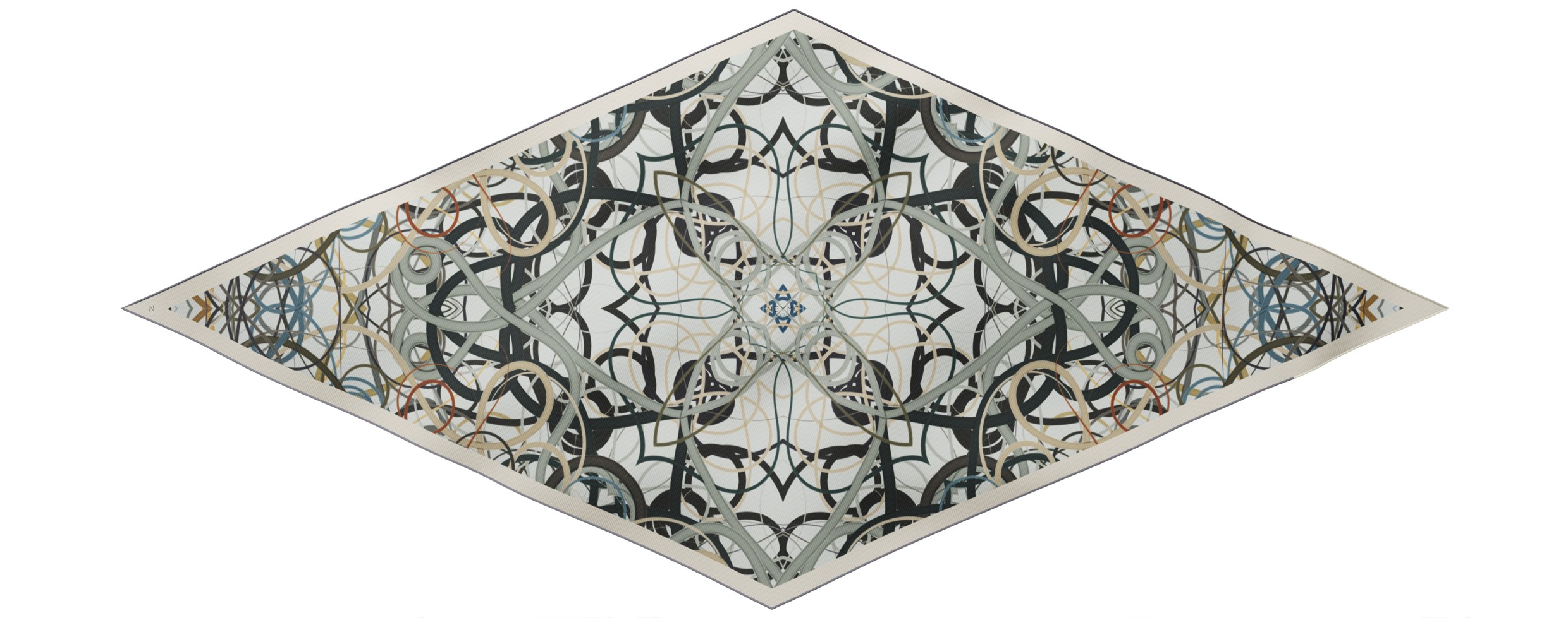 "Whiplash" giant arrow scarf