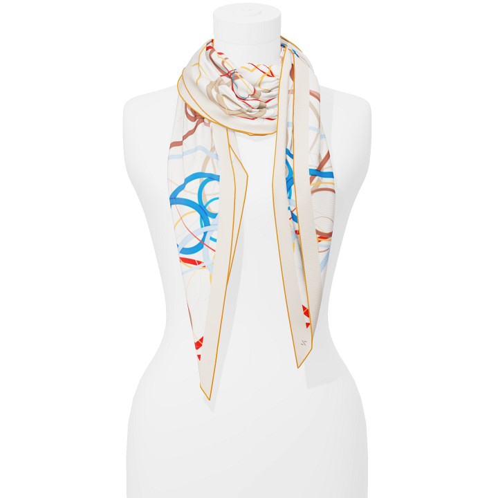 "Whiplash" giant arrow scarf