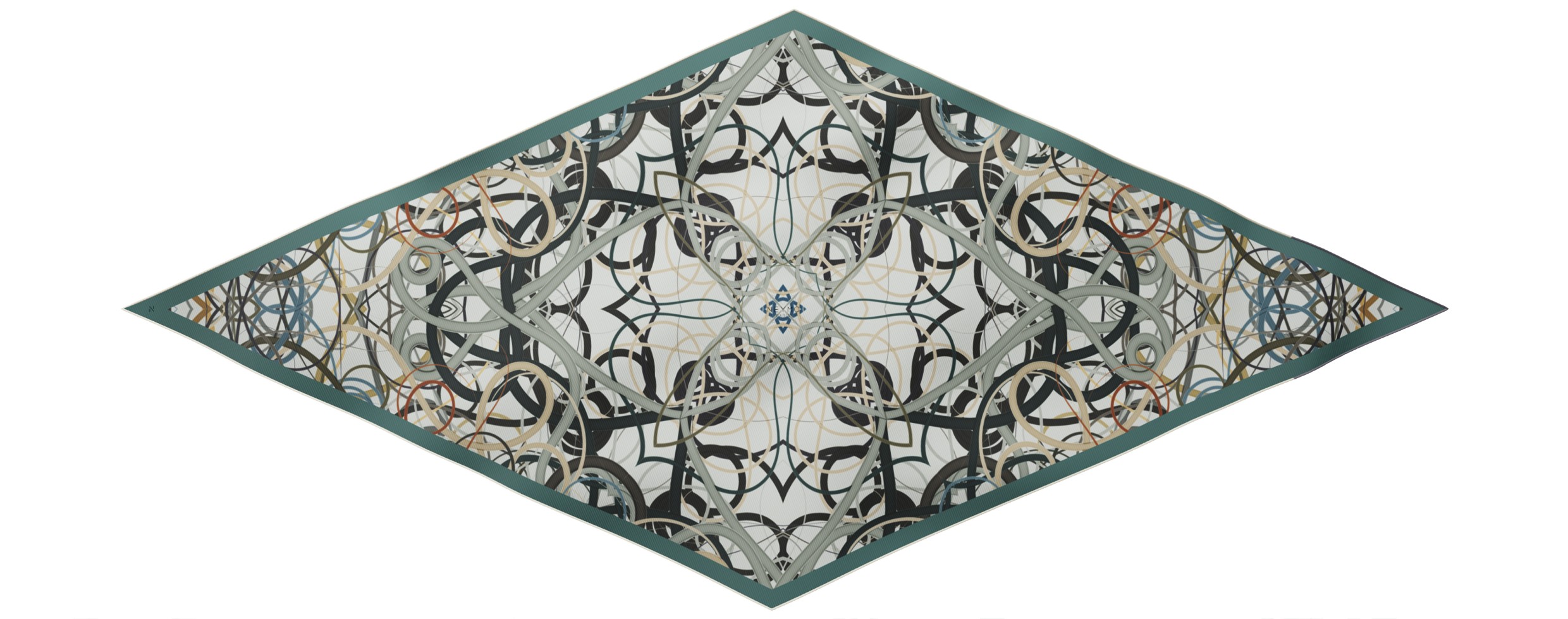 "Whiplash" giant arrow scarf