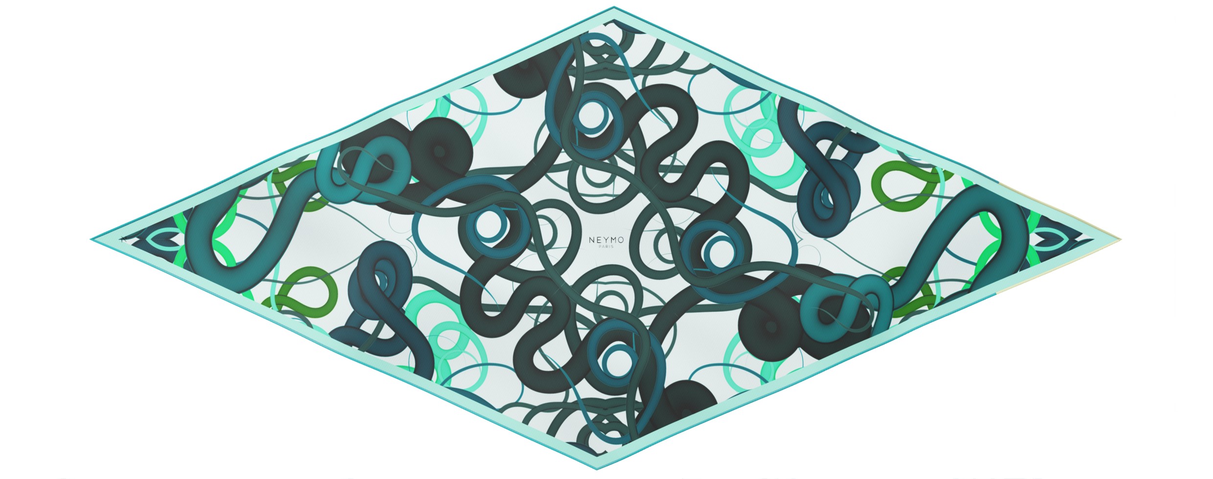 "Whiplash" arrow scarf