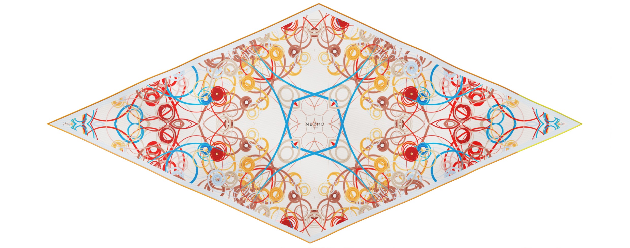 "Whiplash" arrow scarf