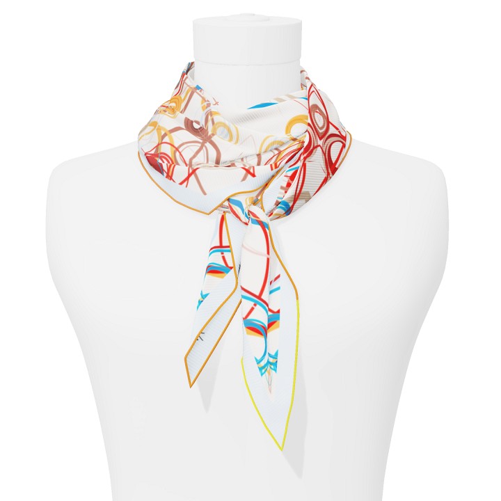 "Whiplash" arrow scarf