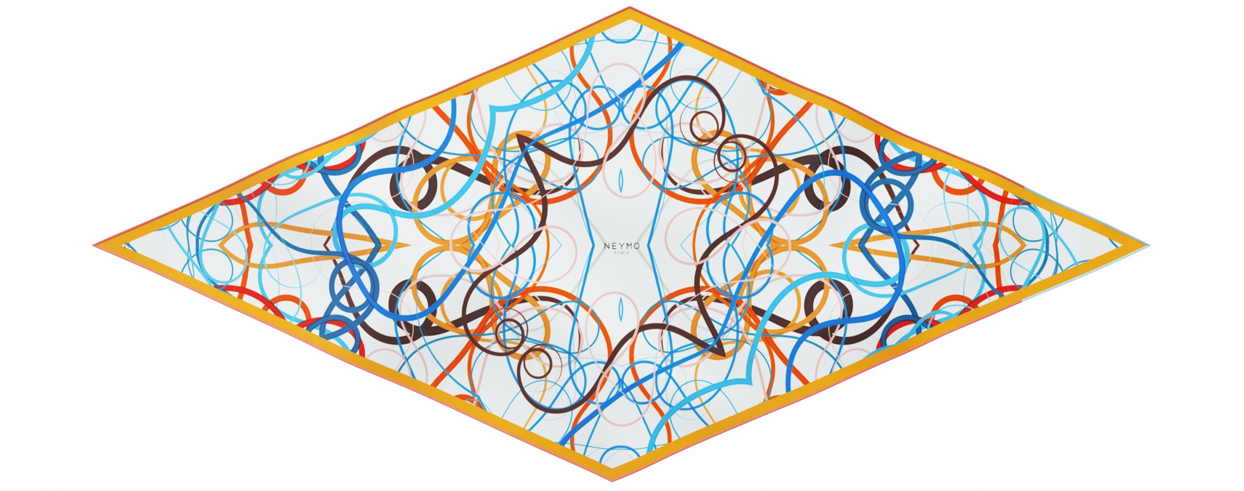 "Whiplash" arrow scarf