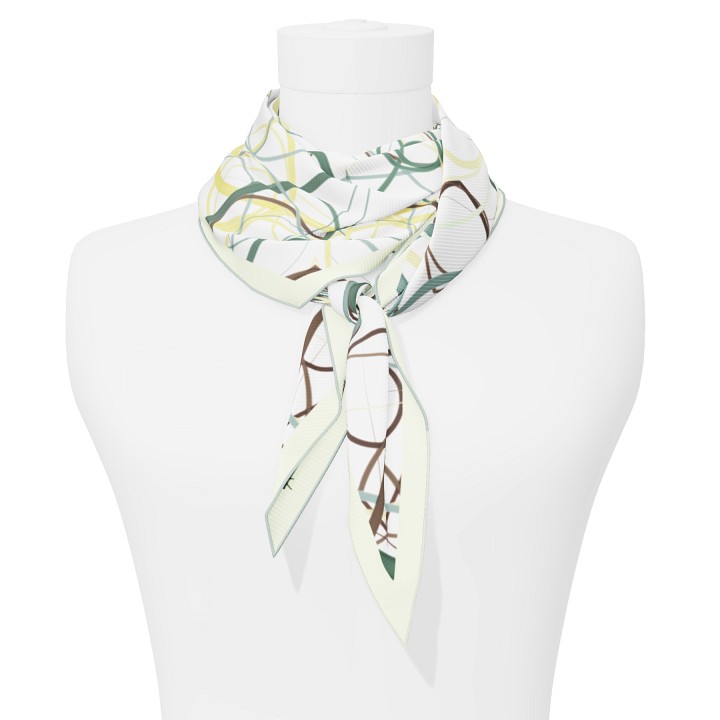 "Whiplash" arrow scarf