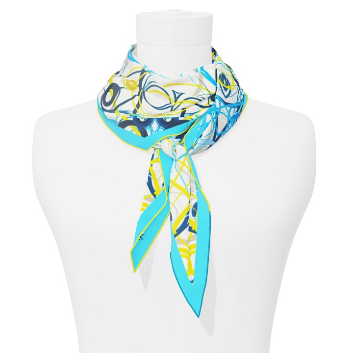 "Whiplash" arrow scarf