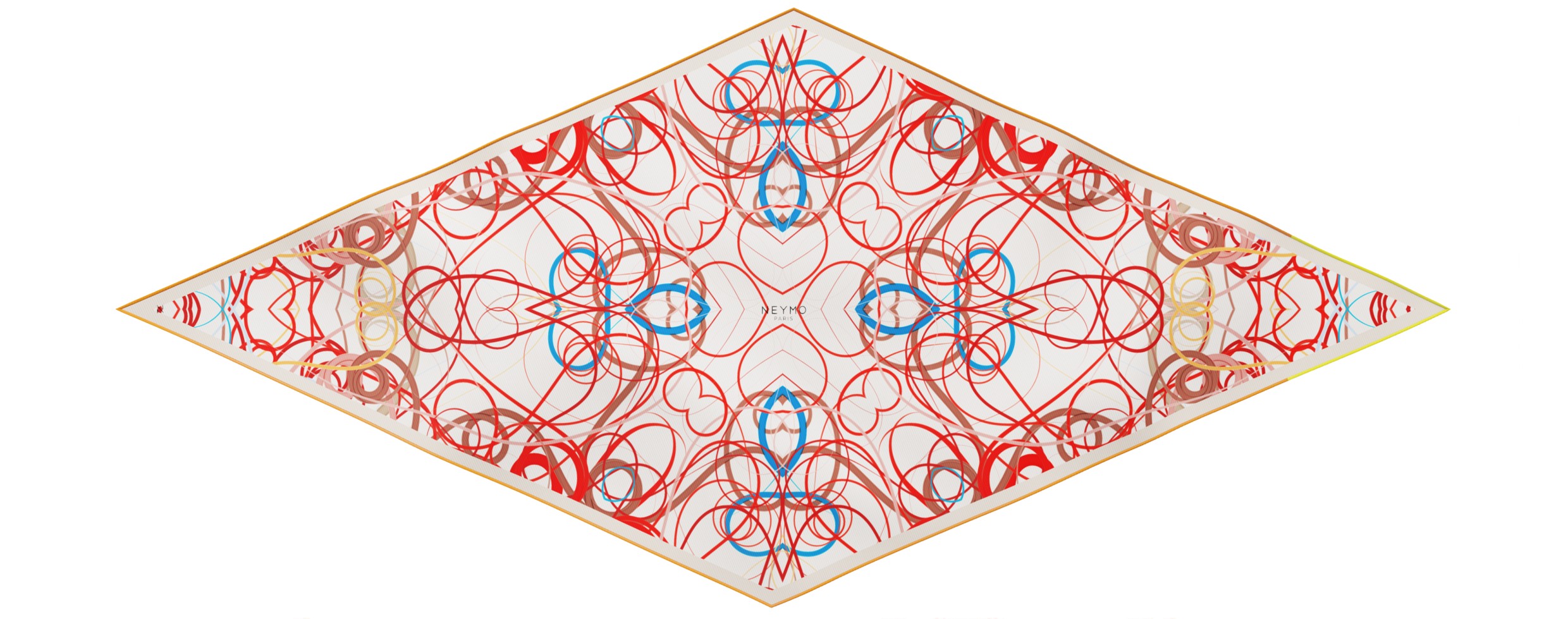 "Whiplash" arrow scarf