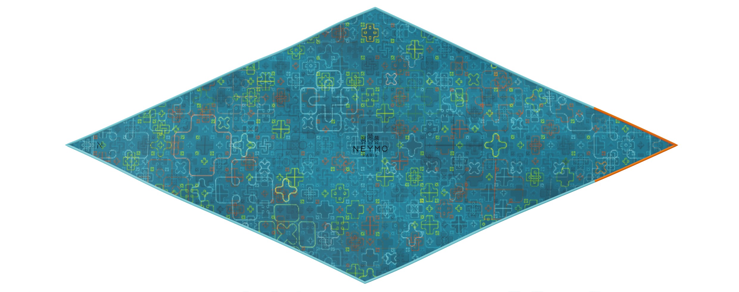 "CrissCross" dart 80 scarf