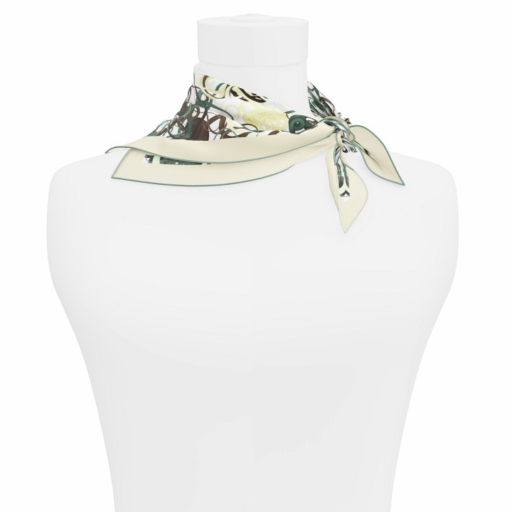 "Whiplash" Square 45 scarf