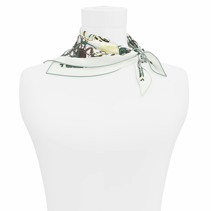 "Whiplash" Square 45 scarf