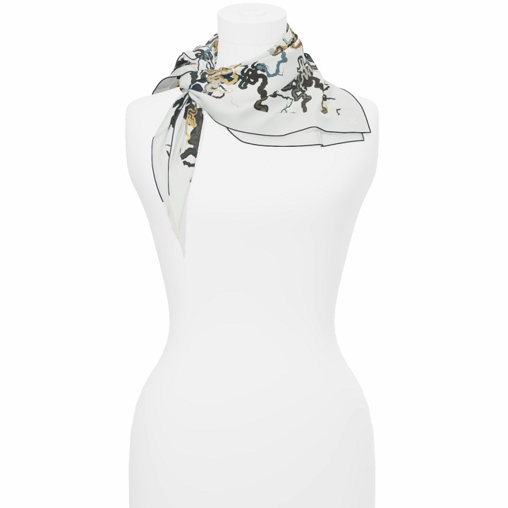 "Whiplash" Square 70 scarf