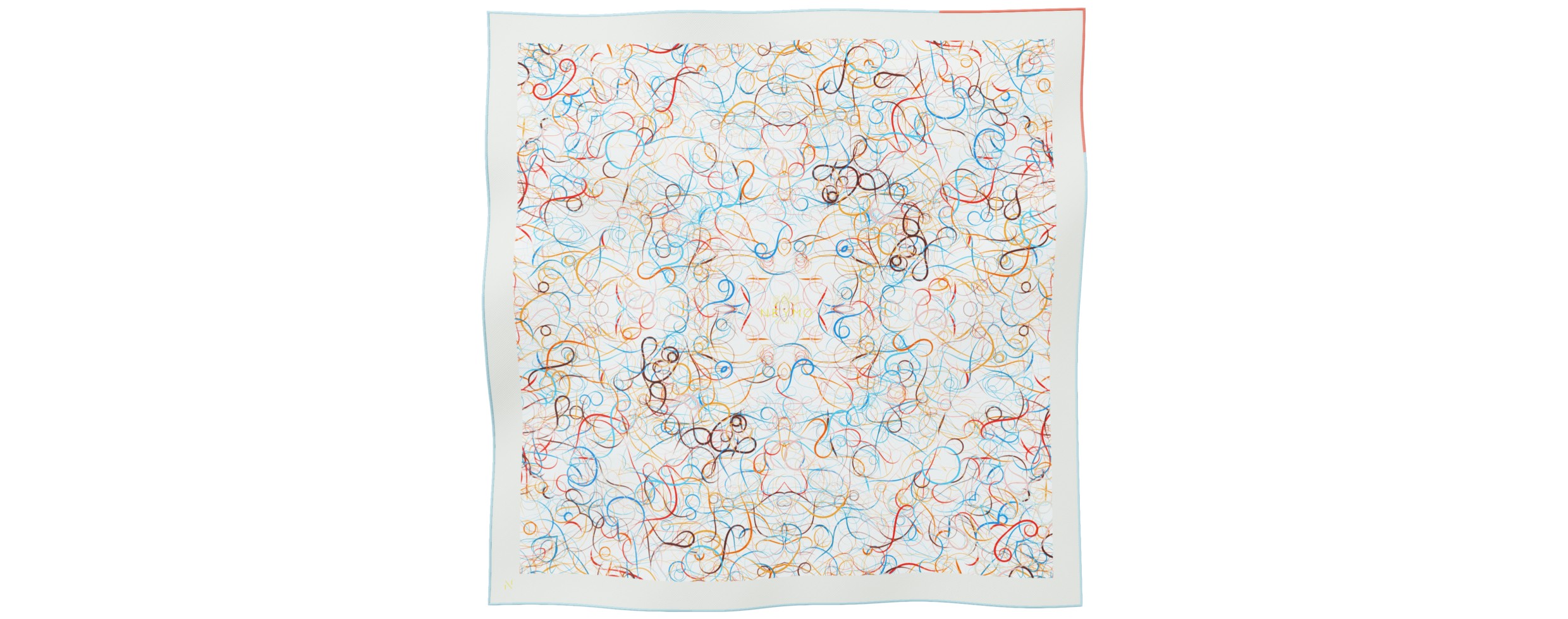 "Whiplash" Square 70 scarf