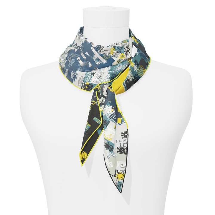 "Silk-Bots" arrow 140 scarf