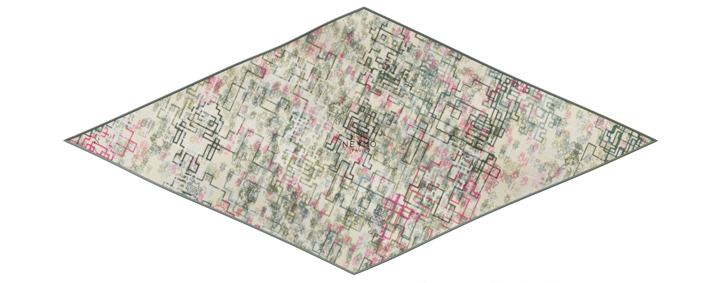 "Silk-Bots" dart scarf