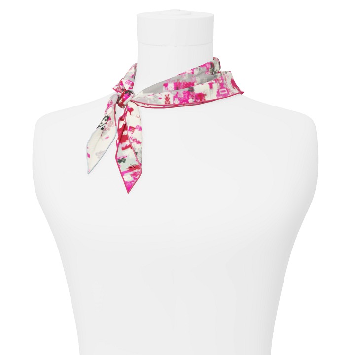 "Silk-Bots" dart scarf